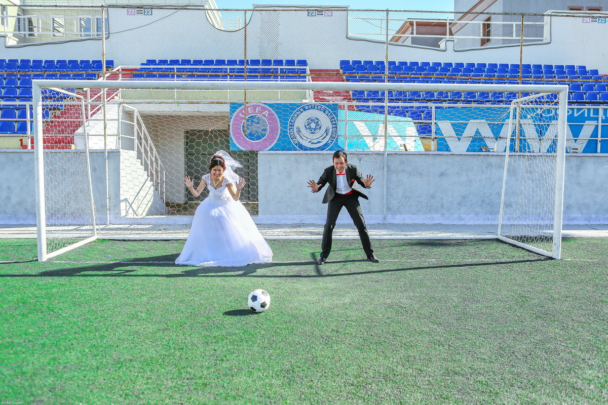 Свадебный футбол! - Бауыржан Асылбаев