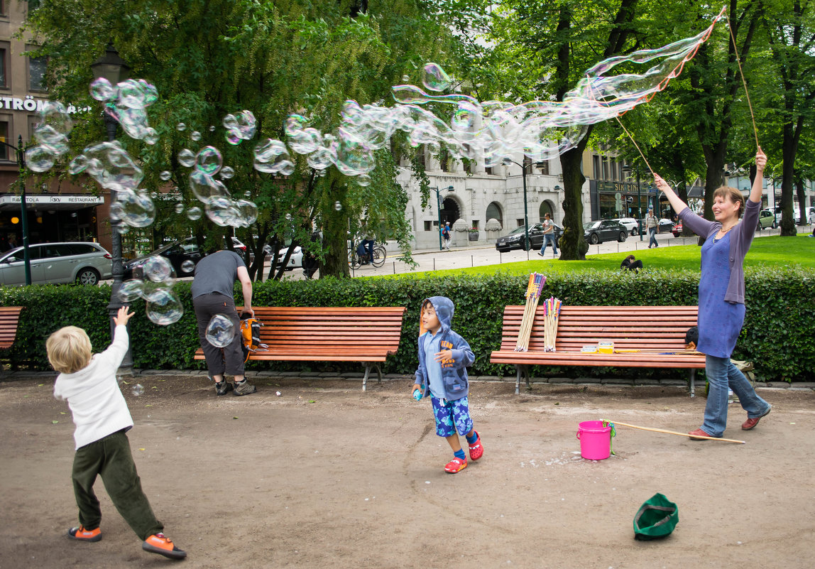 Bubble rain, Хельсинки, Финляндия - Yuliya Kalinovskaya