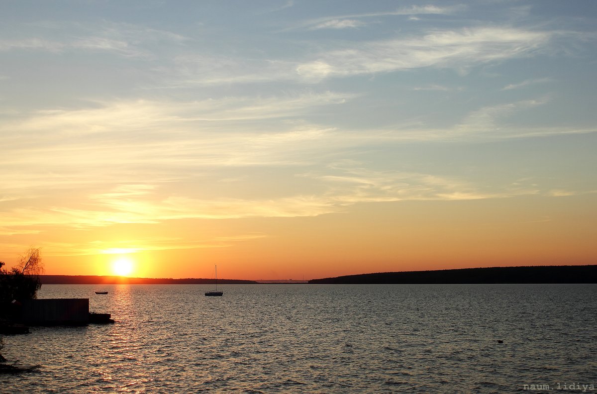 Закат на Сурском море - Лидия (naum.lidiya)