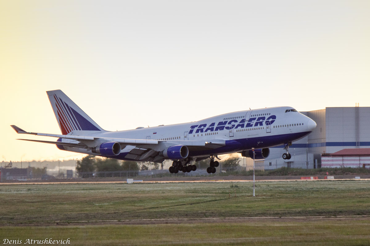 Boeing 747 - Transaero Airlines - Денис Атрушкевич