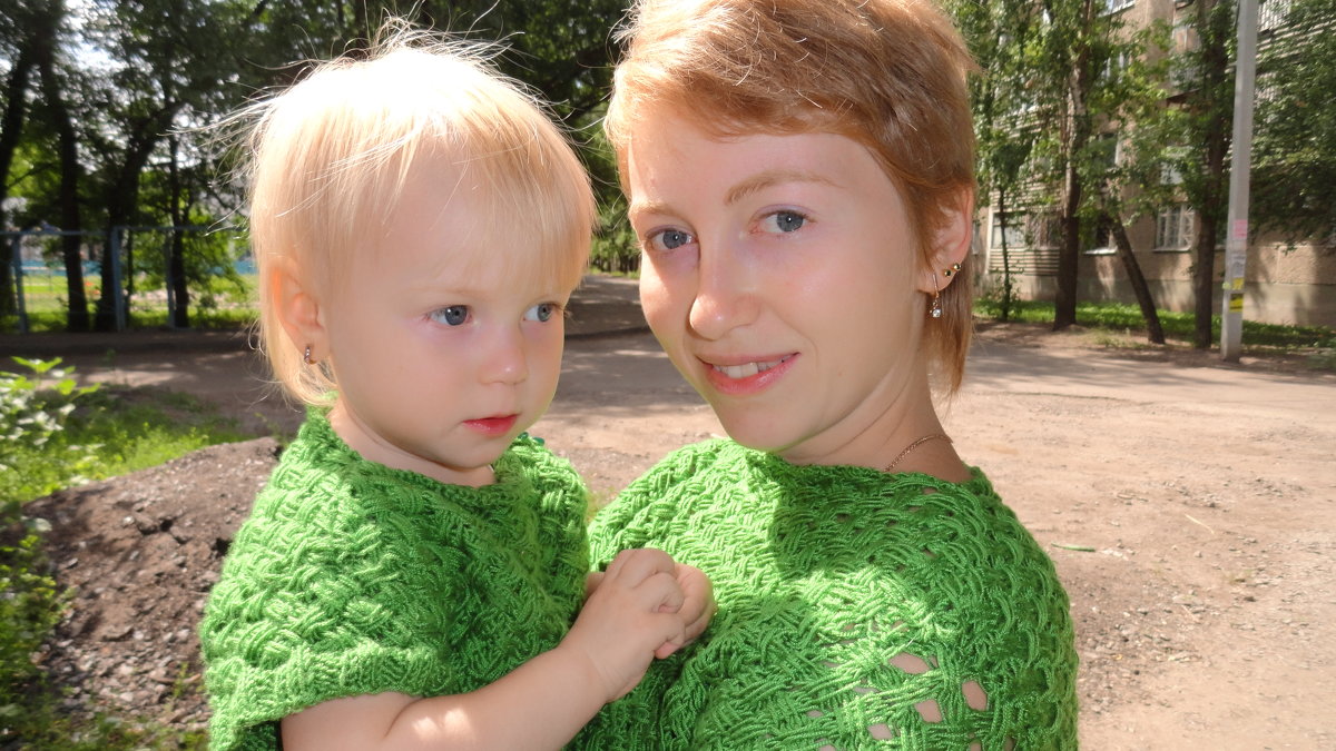 Мама с дочкой - Алена Федосова