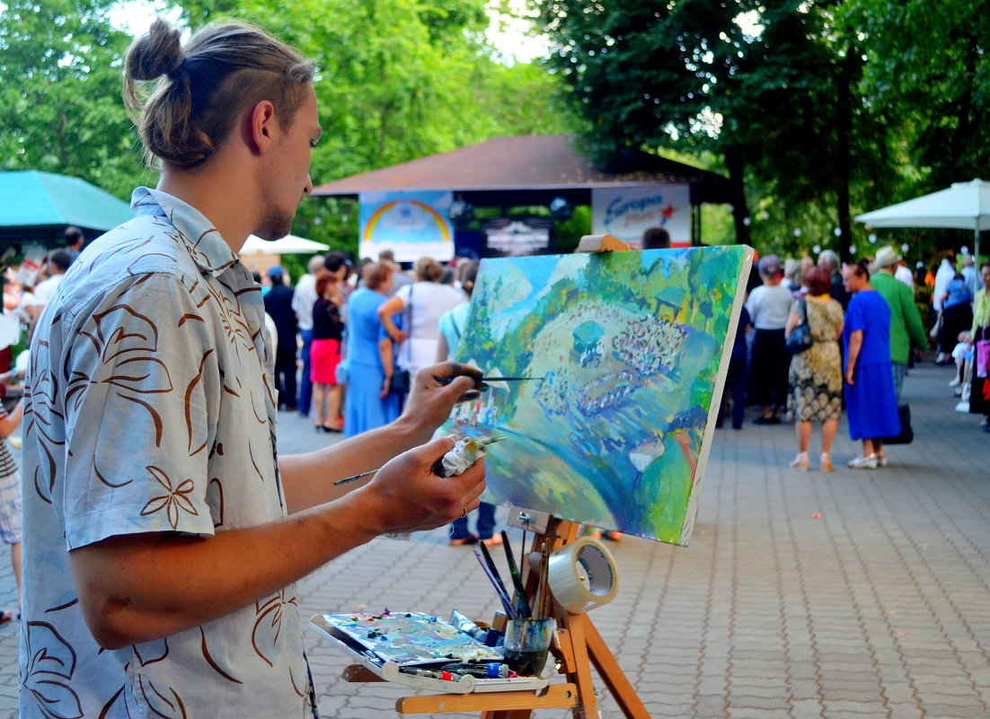 Уличный художник - Ростислав 