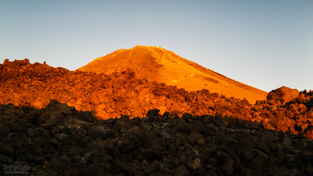 Рассвет на вулкане Тейде - Олег Помогайбин