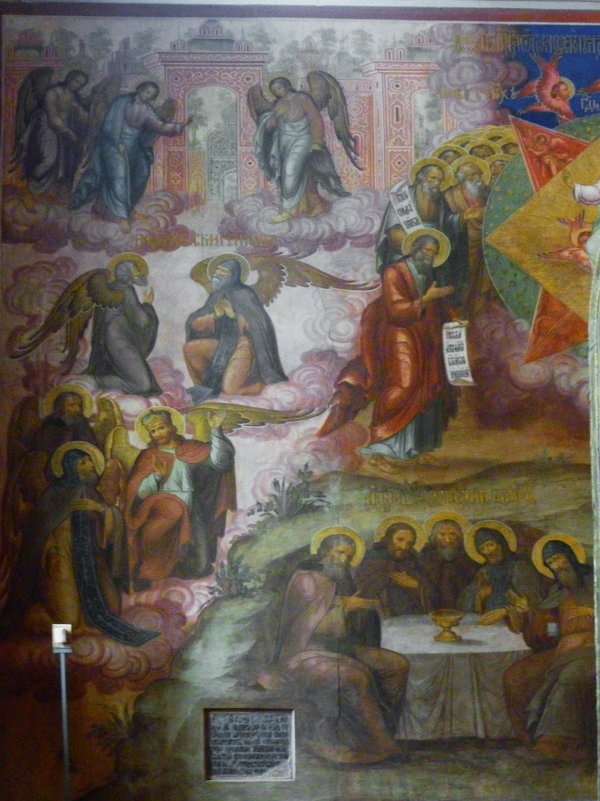 Роспись стен   Рождественского  собора. - Galina Leskova