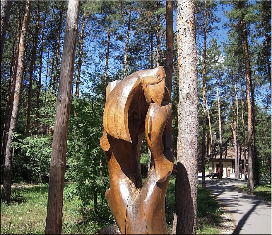 Деревянная скульптура - Людмила Ардабьева