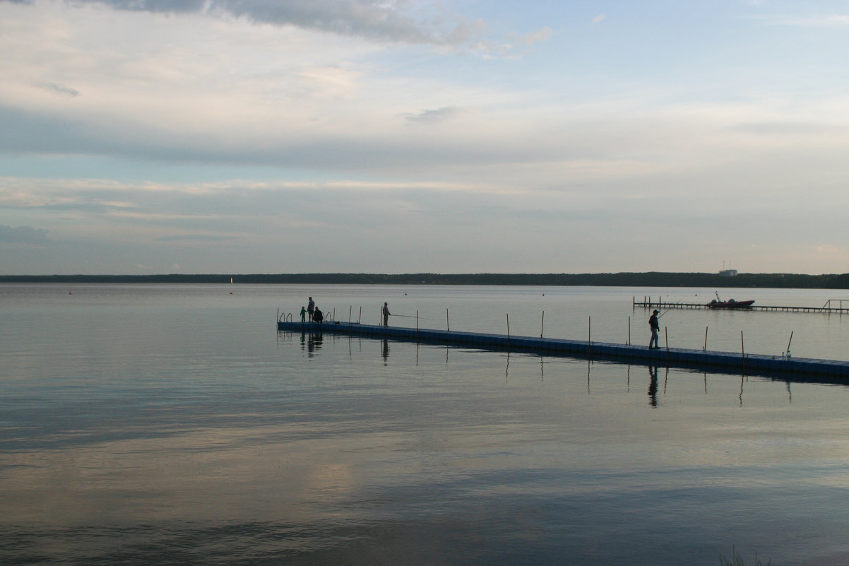 Закат на озере Нарочь - Анастасия Шаронова