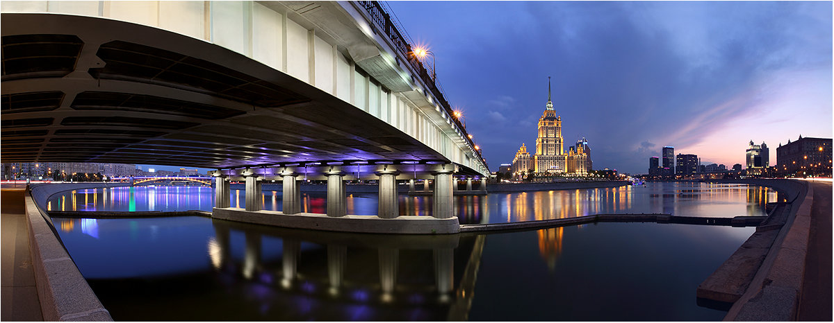 Ночные изгибы московских мостов 2 - Виктория Иванова