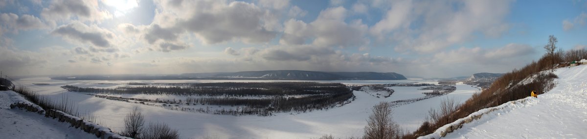Волга зимой - leoligra 