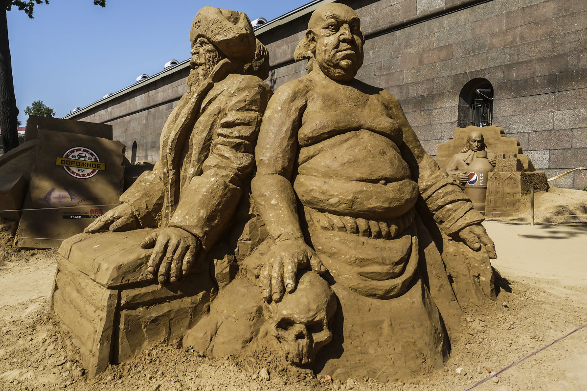 Скульптуры из песка - Лариса Лунёва