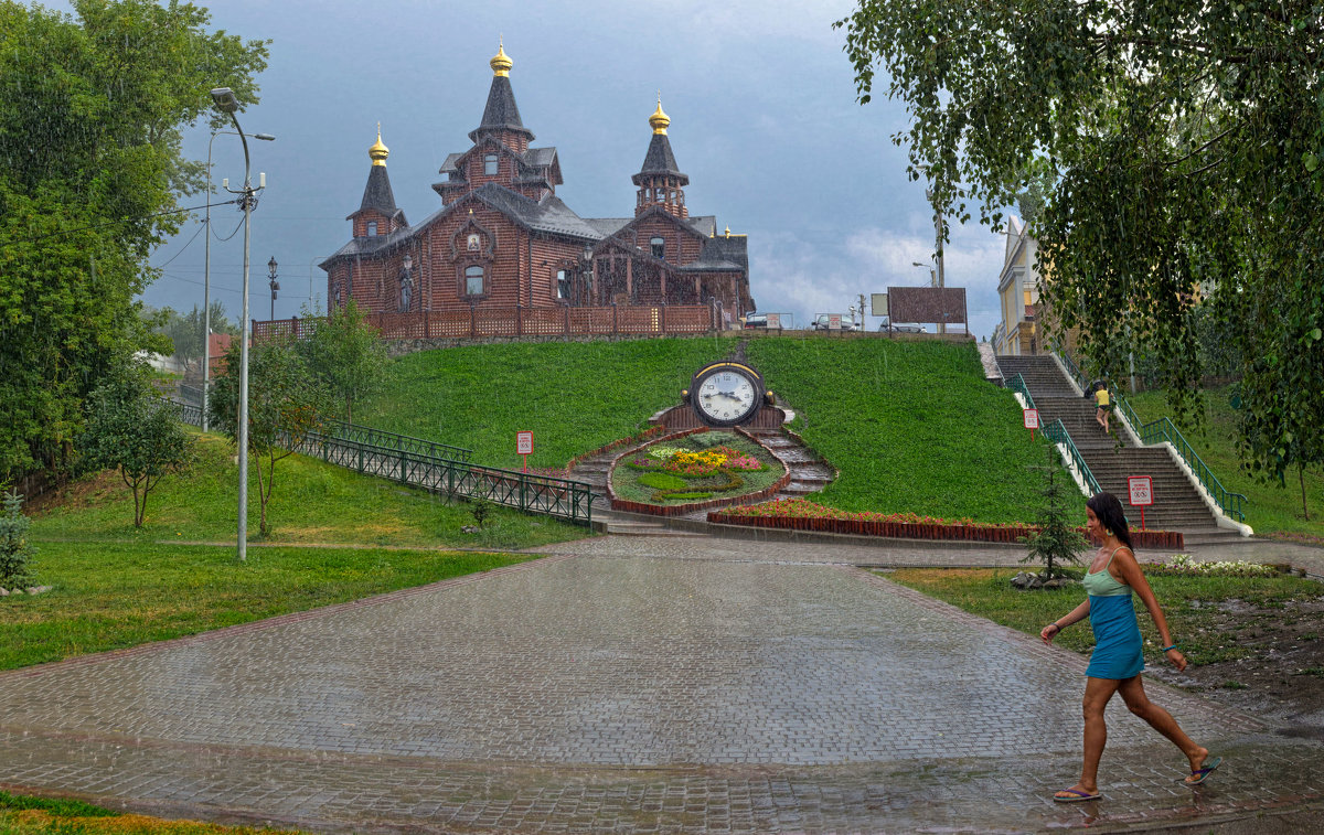 Шёл тёплый, летний дождь - Лидия Цапко