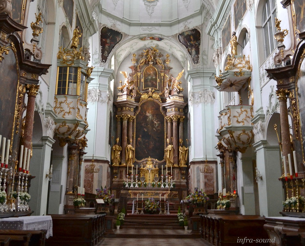 Зальцбург, церковь аббатства Св.Петра - Lüdmila Bosova (infra-sound)