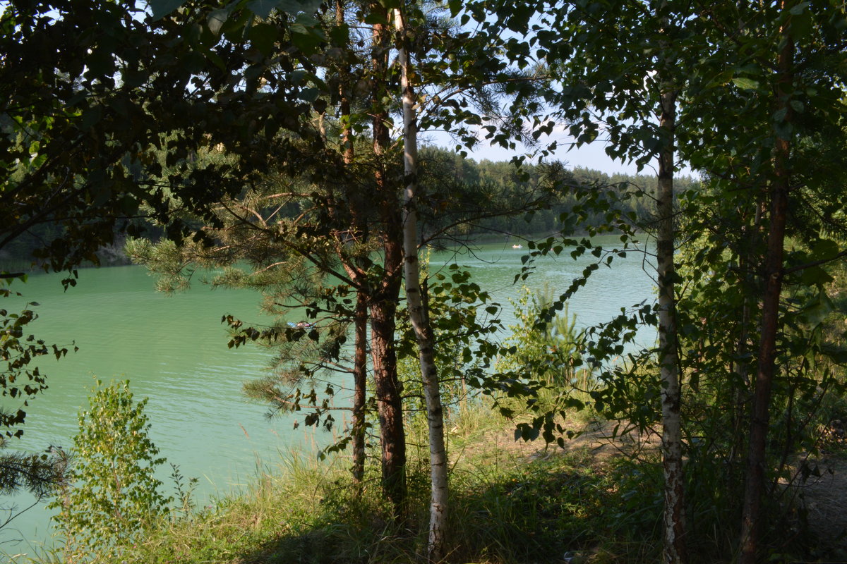 Меловое озеро Солигорск - Елена Раенок