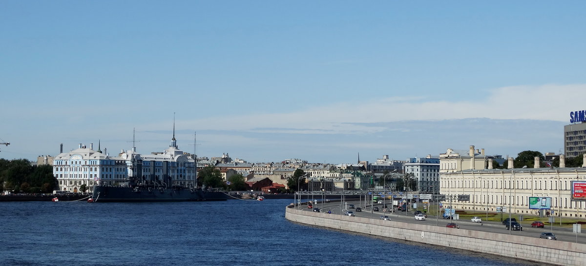 Вид с Литейного моста. - Владимир Гилясев