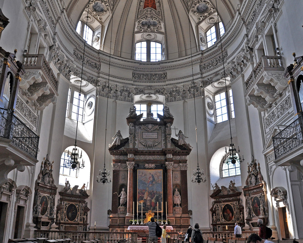 The Cathedral in Salsburg inside - Roman Ilnytskyi