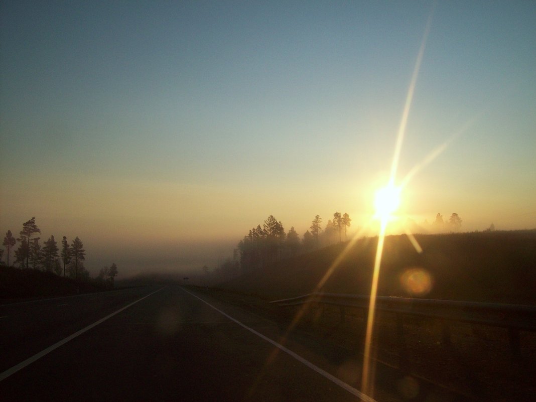 Утро в дороге - alemigun 