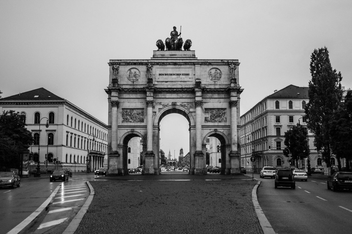 Триумфальная арка. Мюнхен - Александра Васильченко