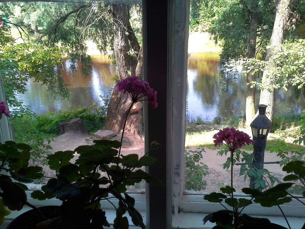 Старая Русса. Дом Достоевского. Вид из окна - Наталья 