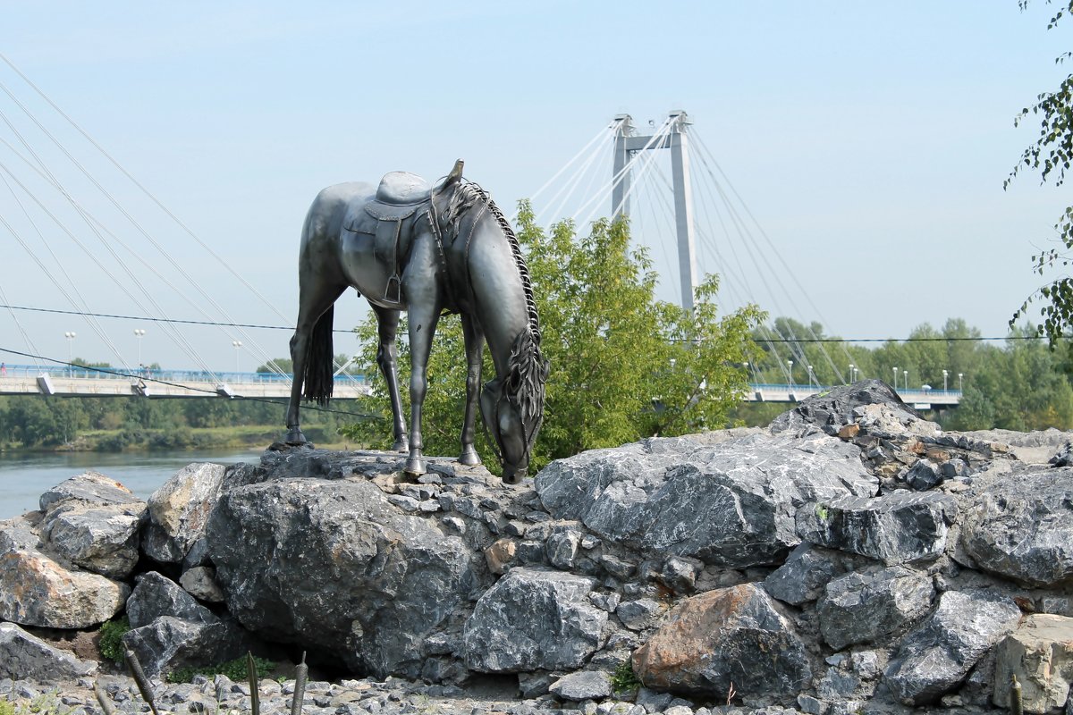 Памятник лошади - GALINA 