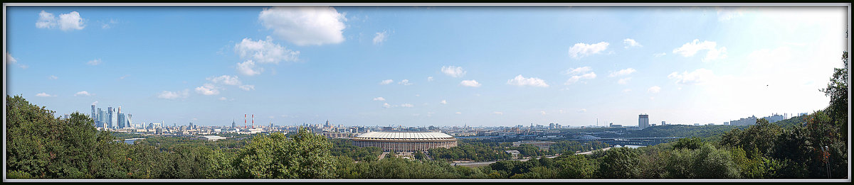 Панорама Москвы - Михаил Малец