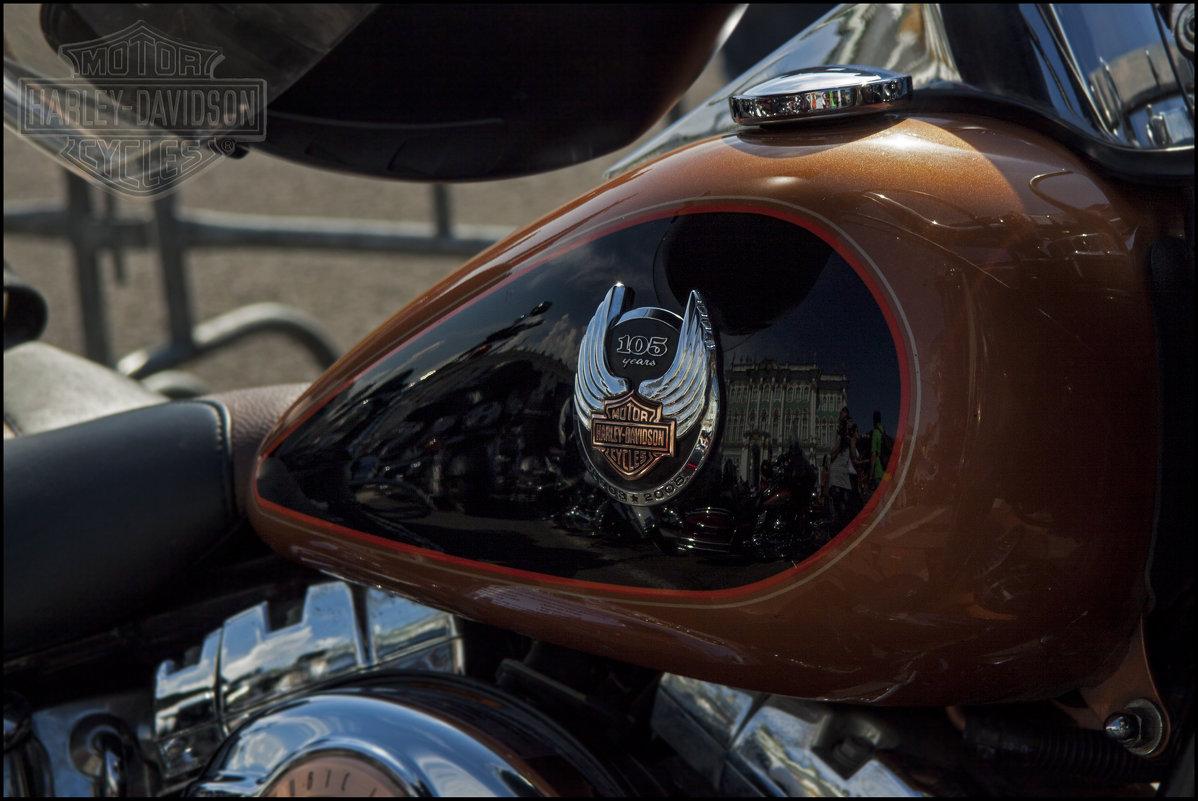 Парад Harley-Davidson в Петербурге 09.08.2014 - Илья Кузнецов