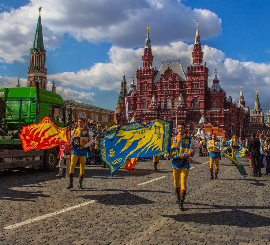 Фестиваль Спасская башня на Красной площади в Москве - Диана 