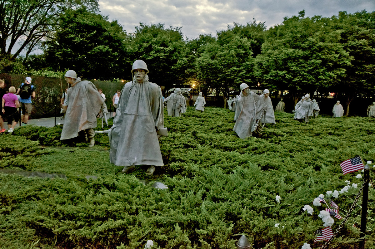 Фрагмент монумента Корейской войне - Ольга Маркова