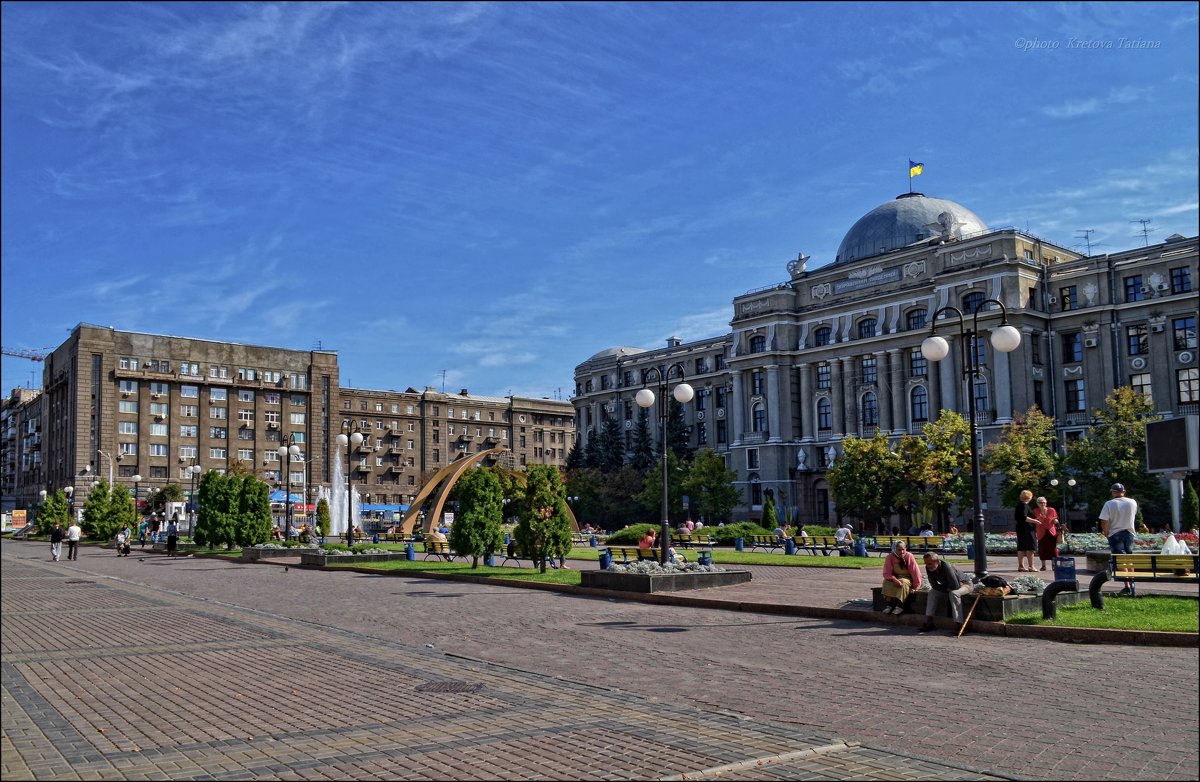 Привокзальная площадь Харькова - Tatiana Kretova