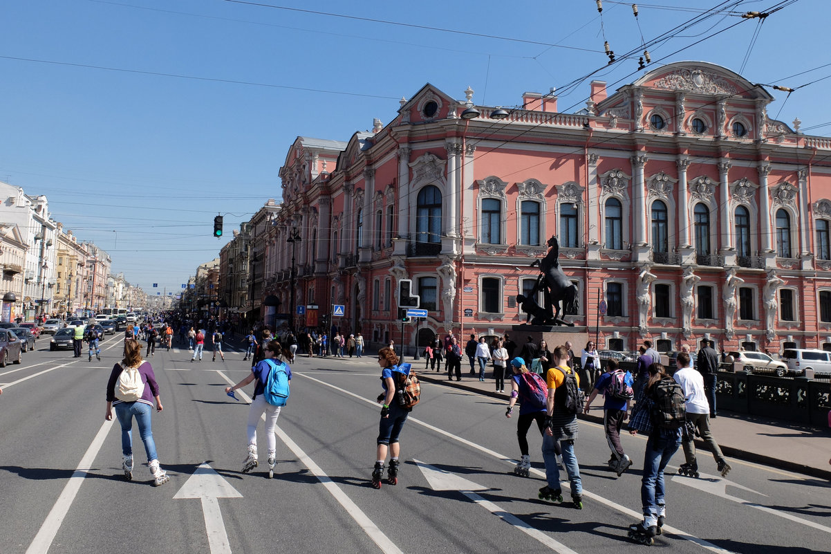 На роликах по Петербургу - tipchik 