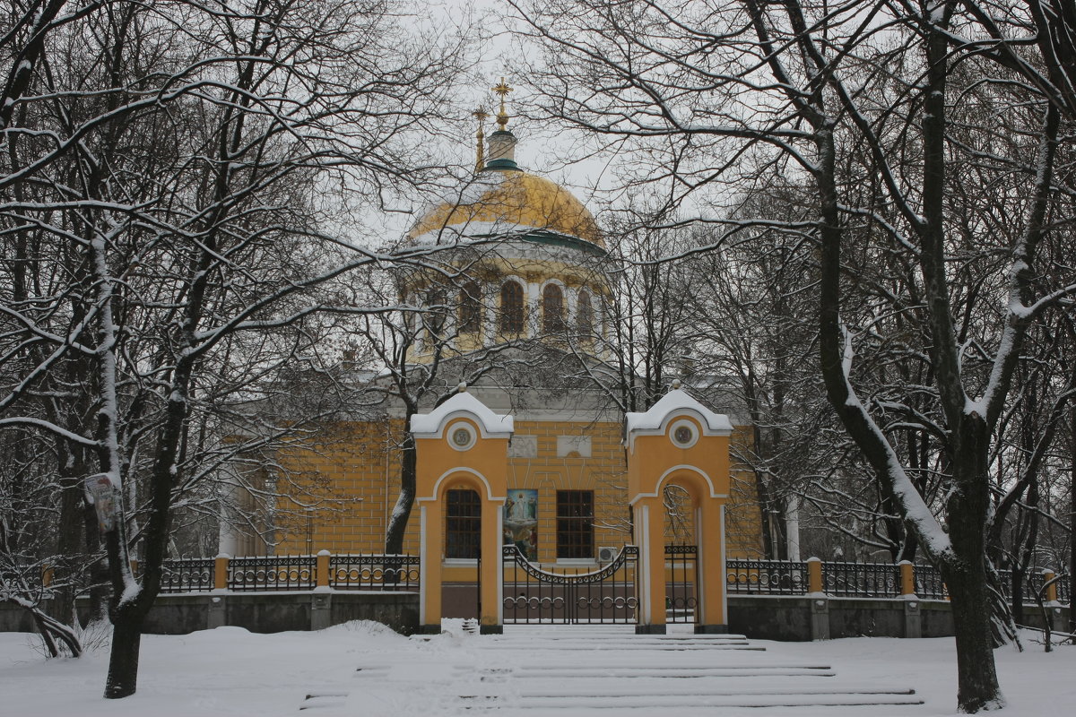Храм зимой - Олег Гудков