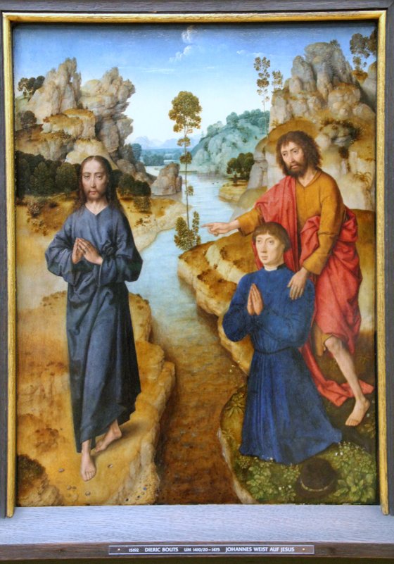 Dieric Bouts "Johannes Weist auf Jesus" - Olga 