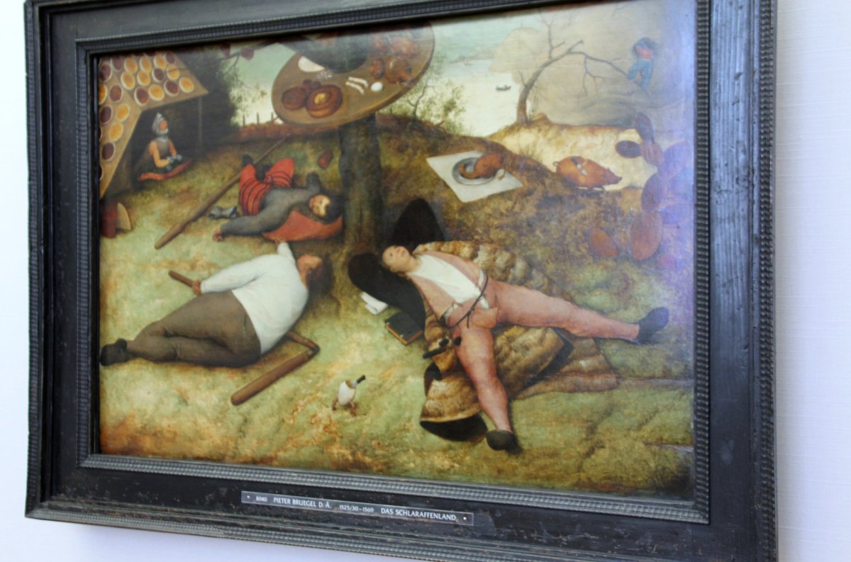 Pieter Bruegel 1525-1565 "Das Schlaraffenland" - Olga 
