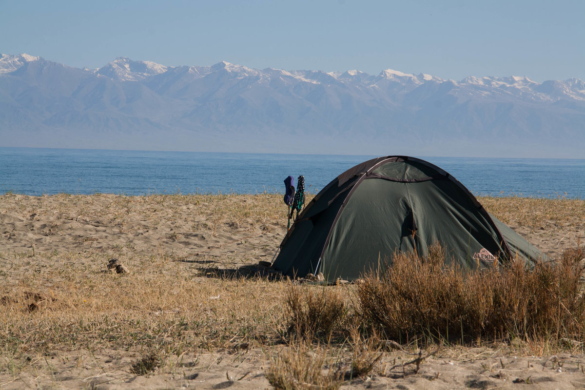 Лагерь на берегу Иссык-Куля - Наталия 