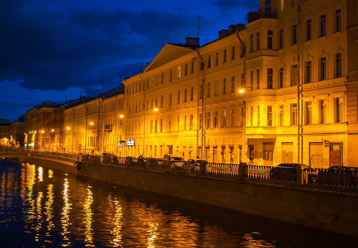 Ночная прогулка по Питерской набережной - Алексей Кошелев
