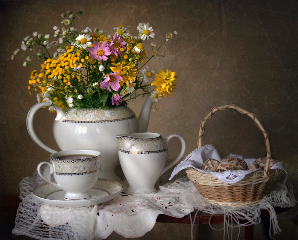 Чай с пряниками - lady-viola2014 -