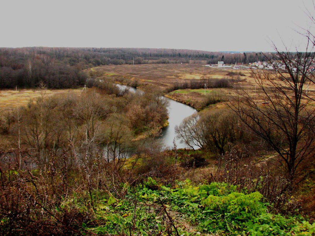 река Протва и осень - Ирина Томина
