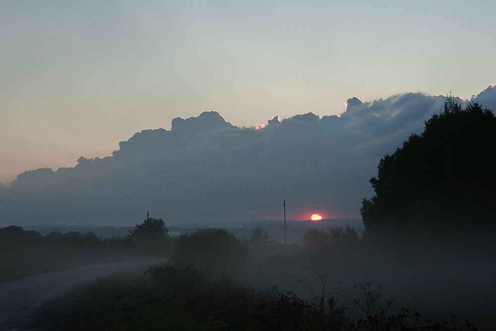 Закат в тумане - Елена Попова