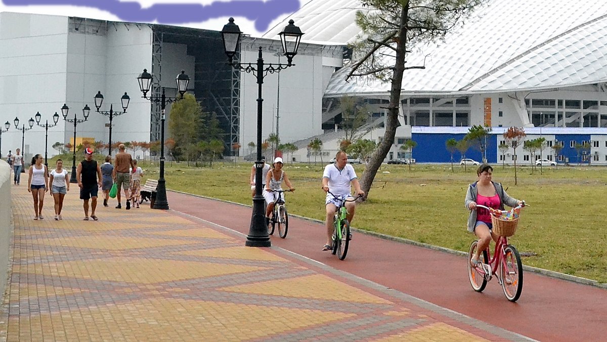 В Олимпийском парке - Владимир Болдырев