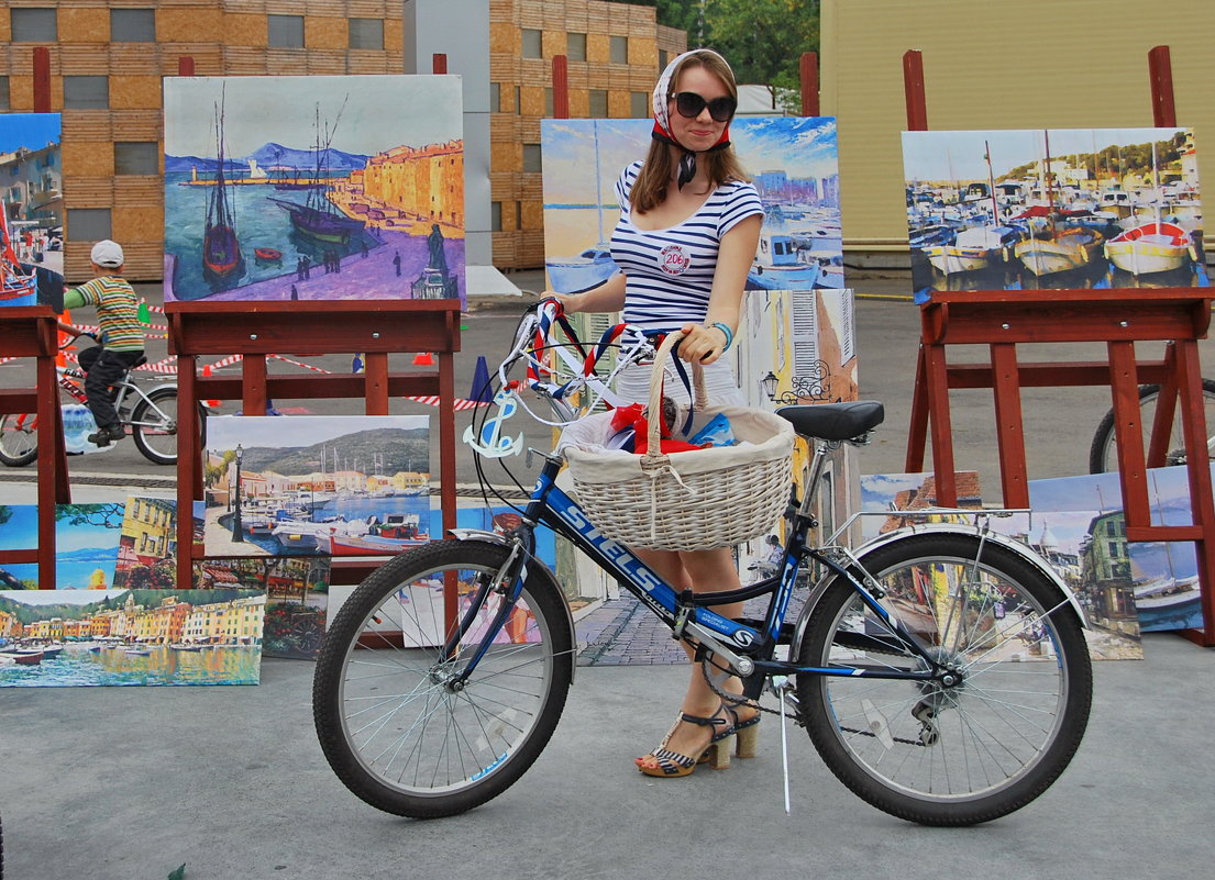 «Леди на велосипеде» - Анастасия Смирнова