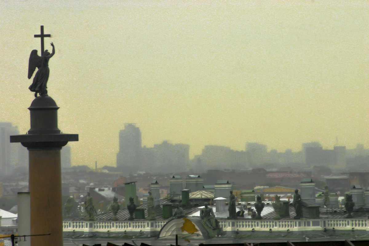 Вид на крышу эрмитажа СПб - Сергей Глотов