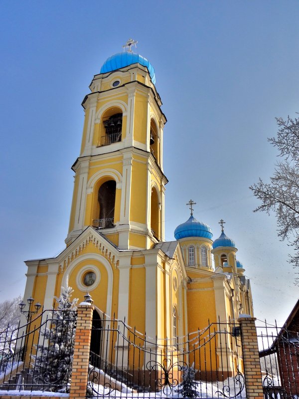 Церковь в городе Верхнеуральске. - Ирина 