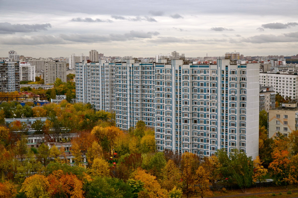 Осень в городе - Елена Солнечная