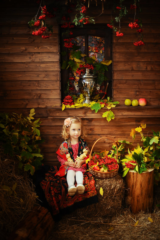 Осенняя фотосессия в студии - Oksanka Kraft