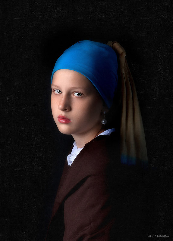 "Девушка с жемчужной сережкой" - Alina Lankina