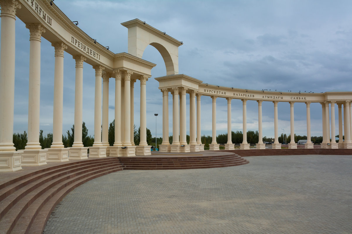 Президентский парк в Кызылорде. - Аида Хуснутдинова