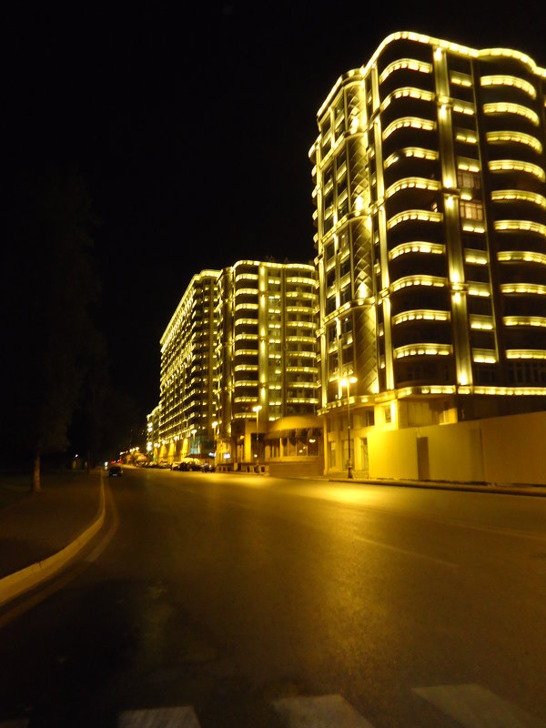 ночные улицы Баку - Алёна Закатченко