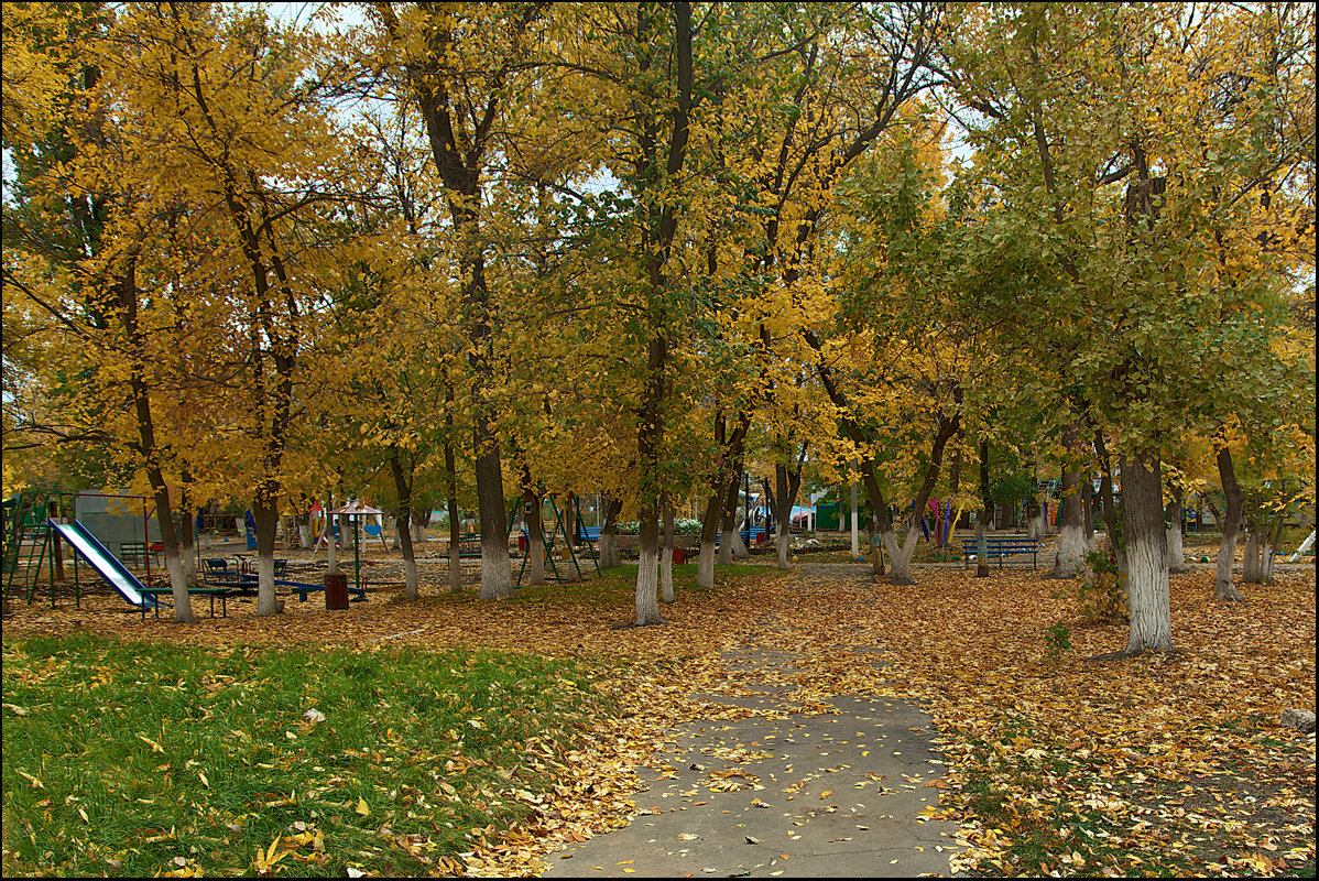 Осенний парк... - Александр Смольников