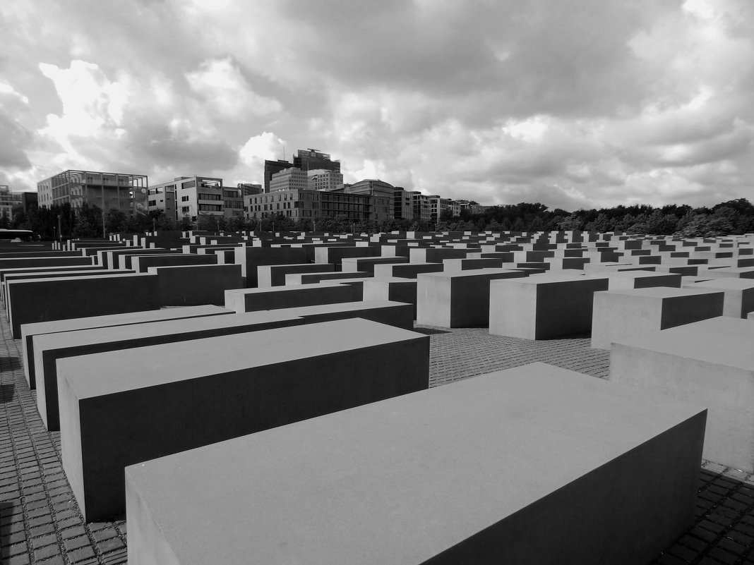 Памятник погибшим в Холокосте. Германия, Берлин. - Polina Akulenko
