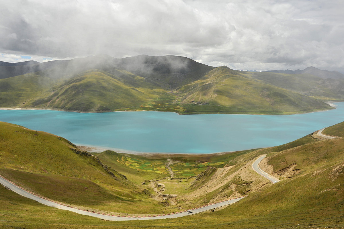 озеро Ямдрок Цо. Тибет - Ирина Токарева