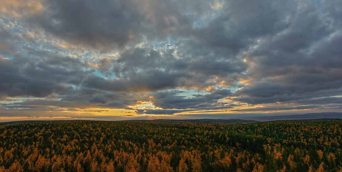 Панорама заката - vladimir Bormotov