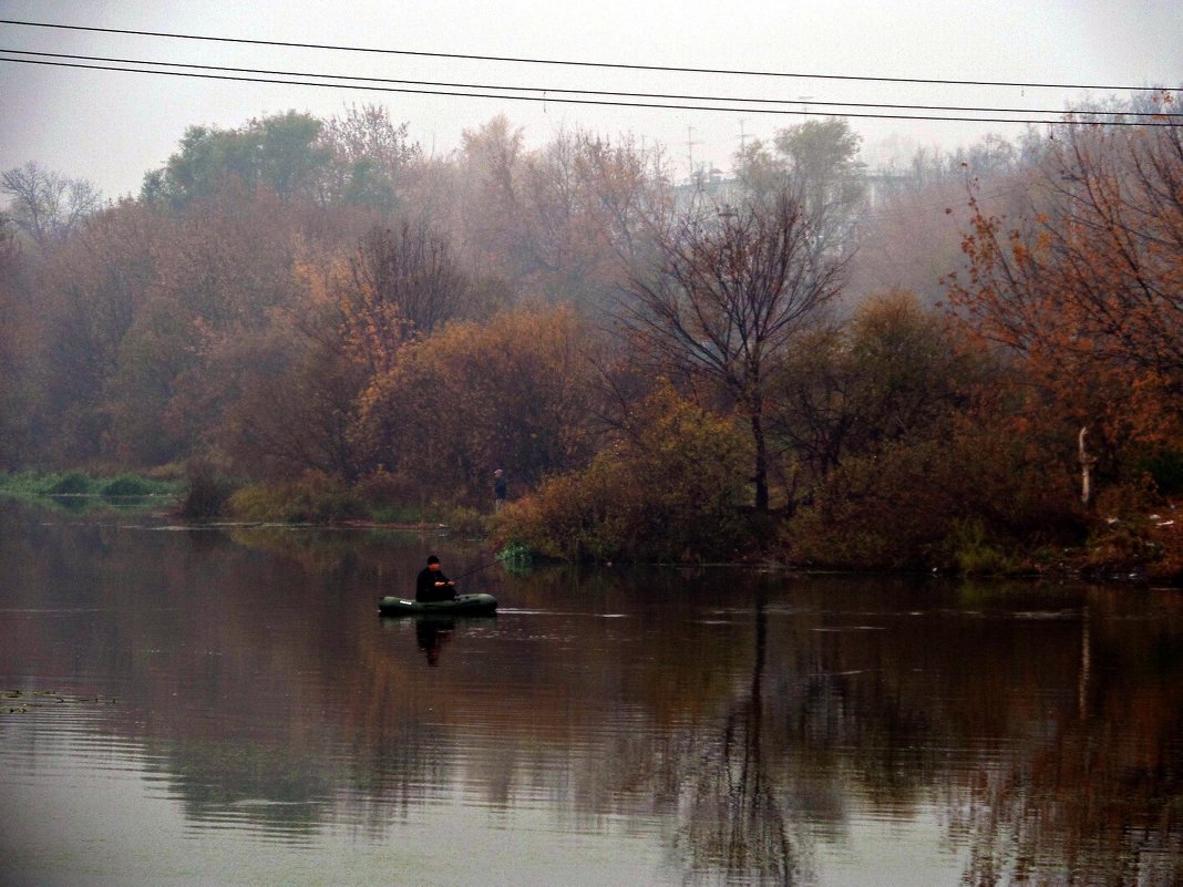 Река,осень,туман. - Natali 